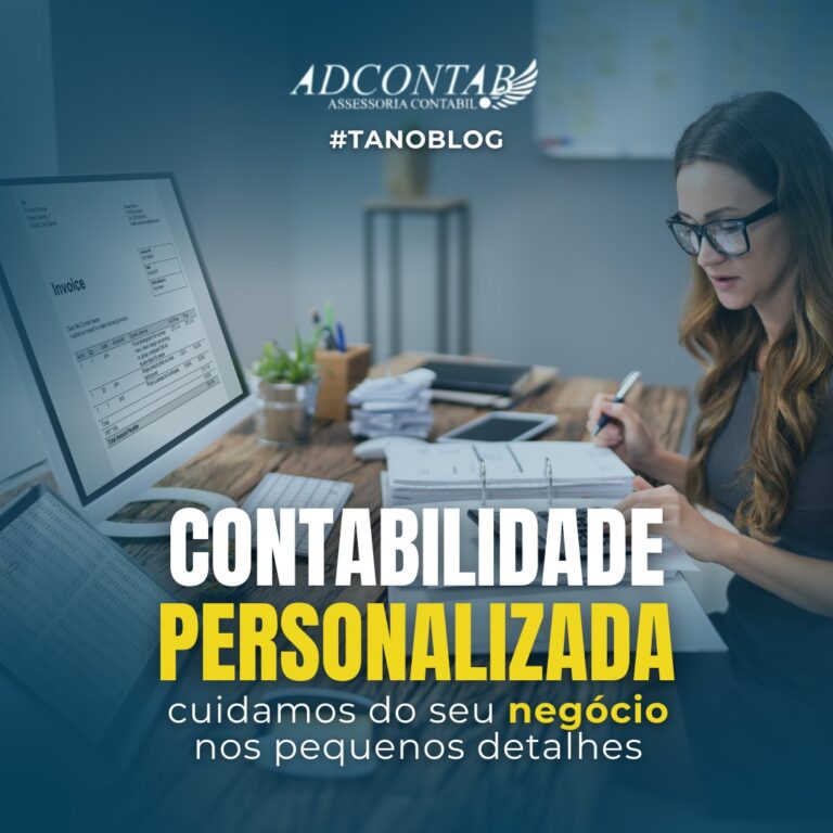 Contabilidade personalizada: cuidamos do seu negócio nos pequenos detalhes