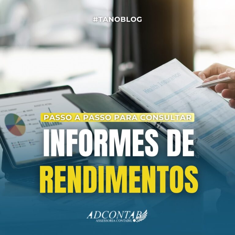 Passo a passo para consultar informes de rendimentos 