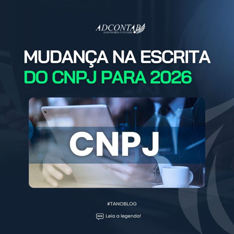 Mudança na Escrita do CNPJ para 2026: Impactos no Registro no Brasil